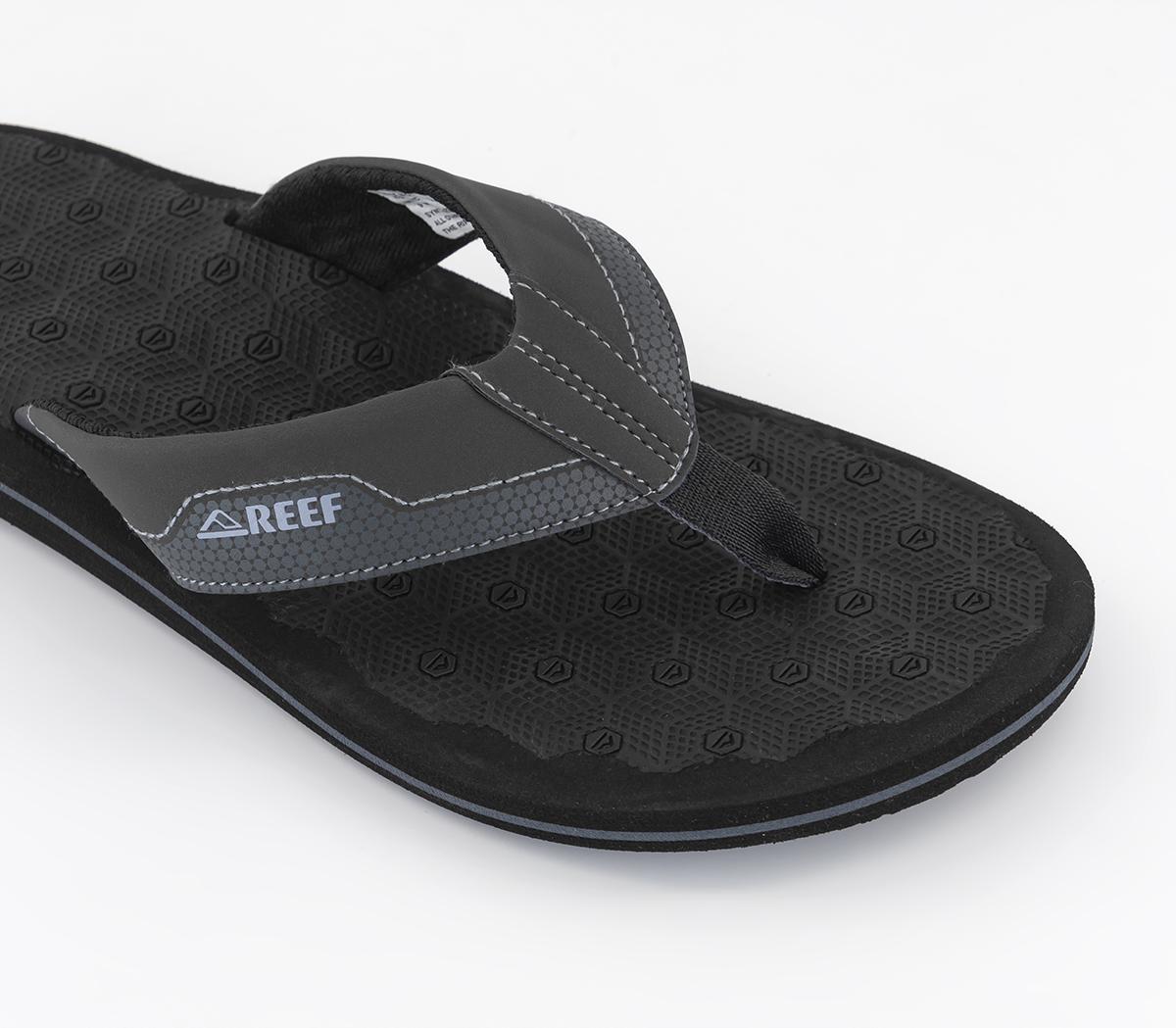 ReefRipper Toe Thong Sandals Dark Grey