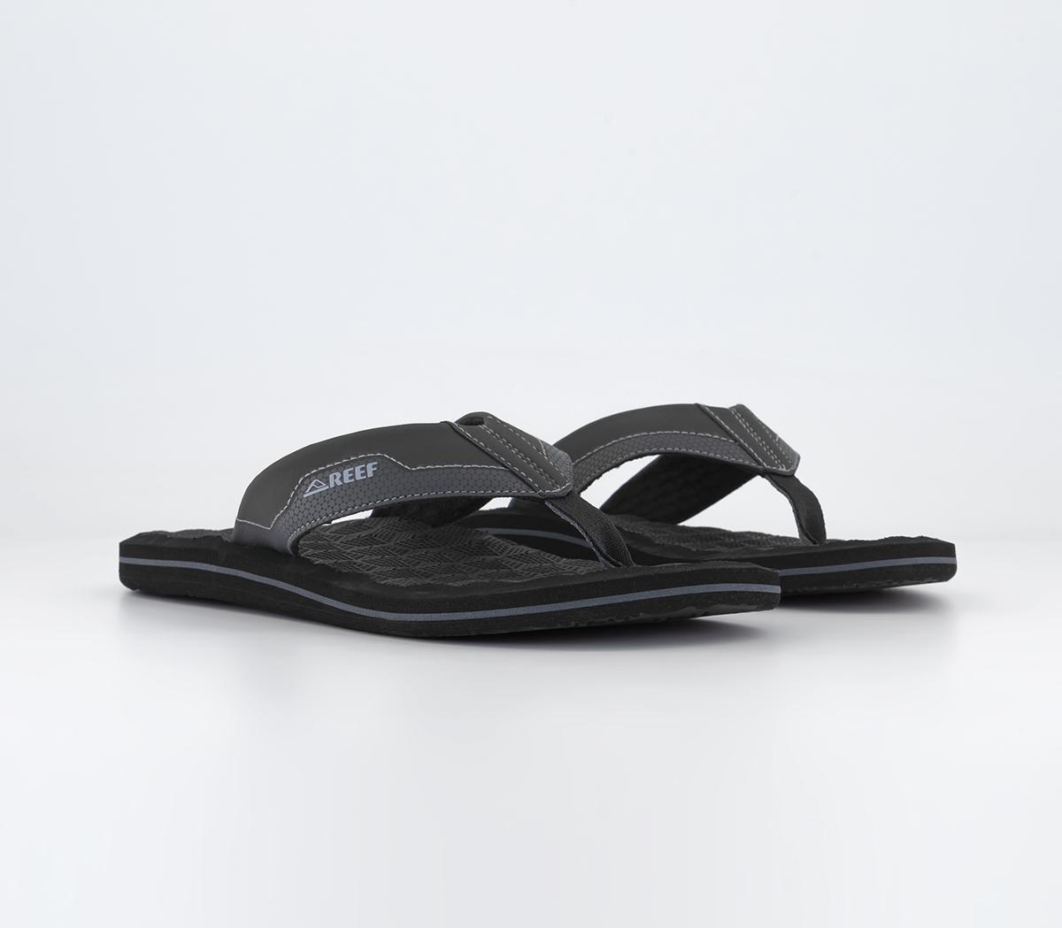 ReefRipper Toe Thong Sandals Dark Grey