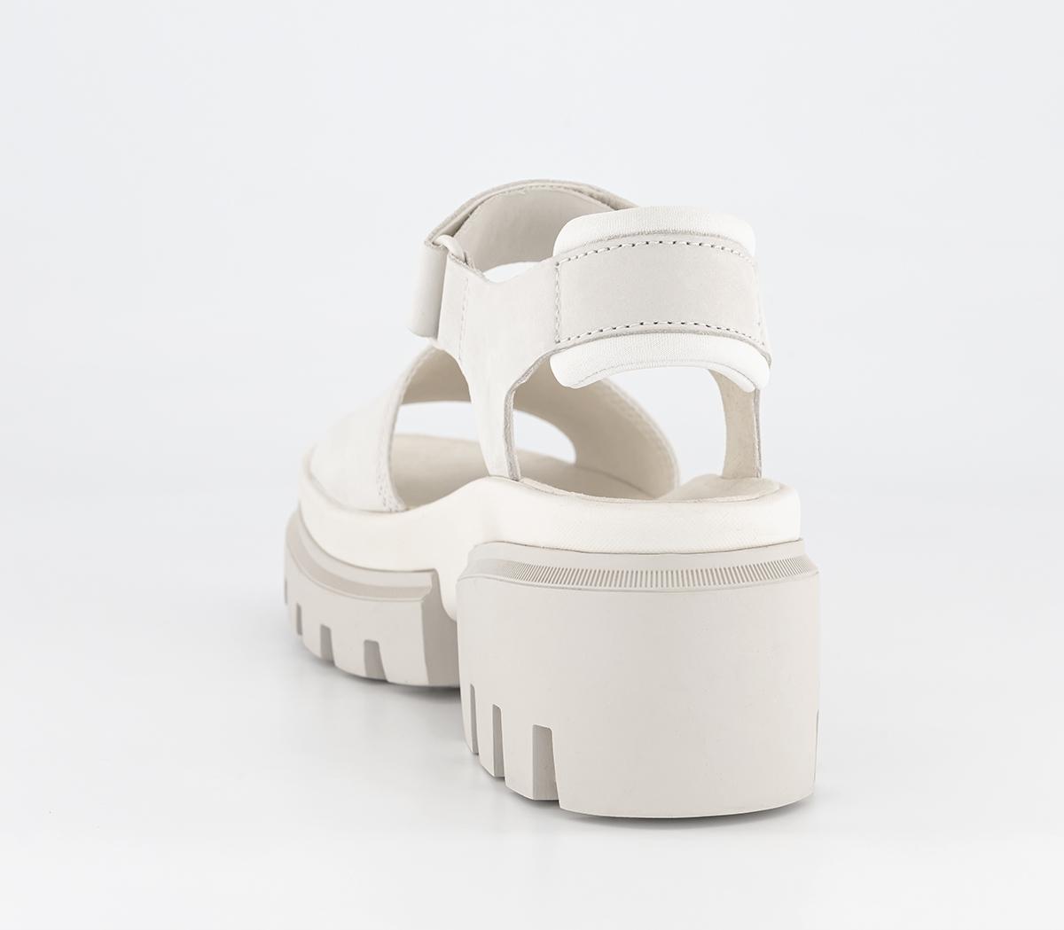 TimberlandEverleigh Ankle Strap Sandals Cream Nubuck