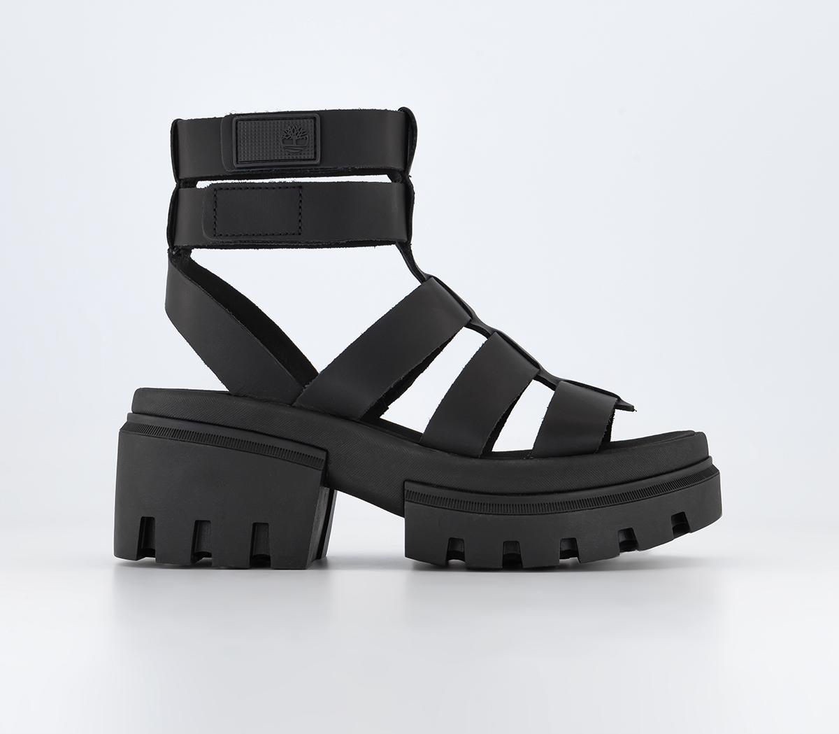 Buy Black Regular/Wide Fit Forever Comfort® Leather Gladiator Sandals from  the Next UK online shop