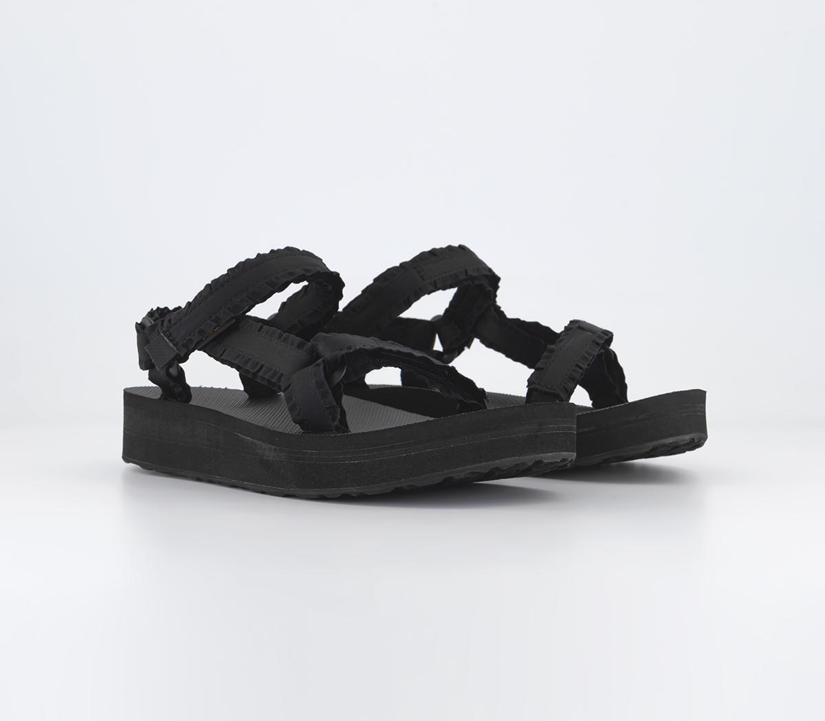 Teva Midform Universal Adorn Sandals Black - Women’s Sandals