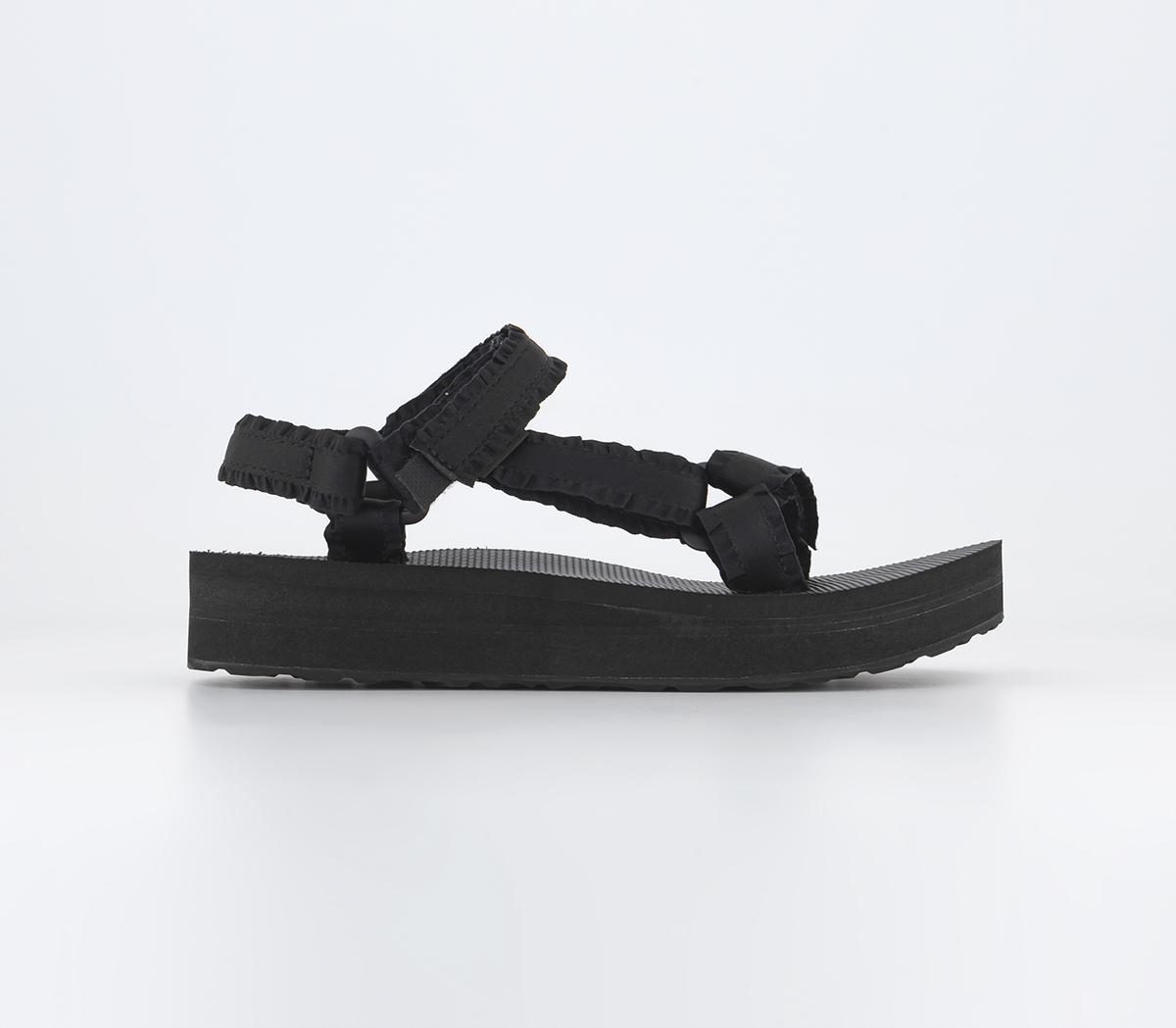 Teva Midform Universal Adorn Sandals Black - Women’s Sandals