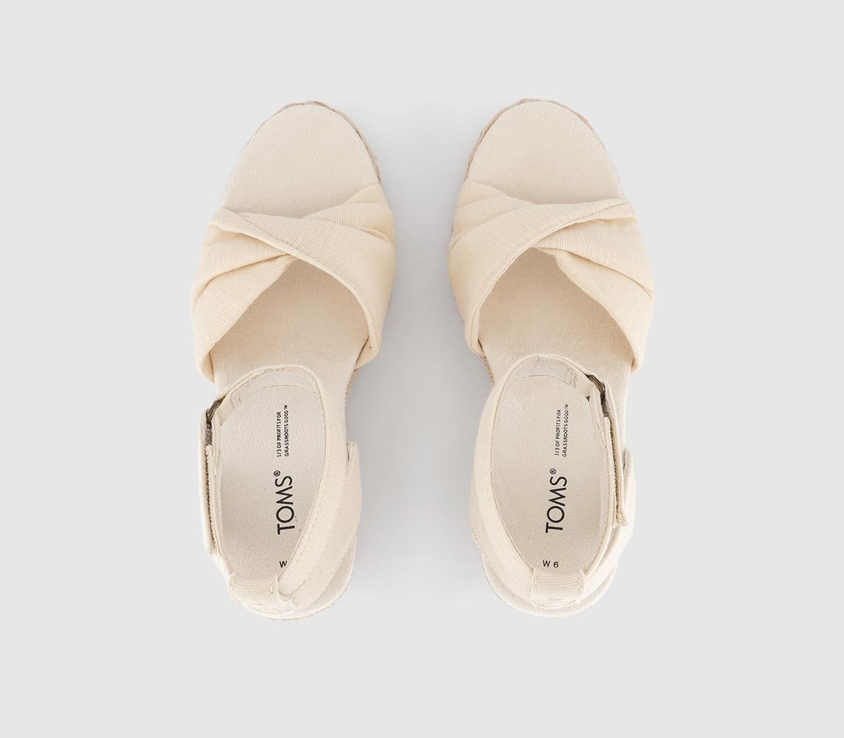 TOMSMarisela Wedge SandalsNatural Woven