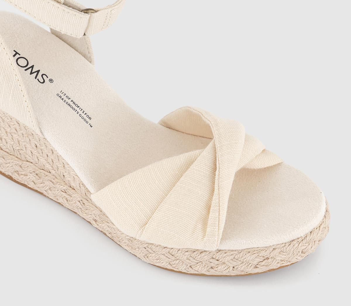TOMSMarisela Wedge SandalsNatural Woven