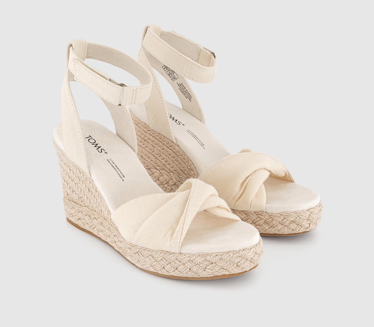 TOMSMarisela Wedge SandalsNatural Woven