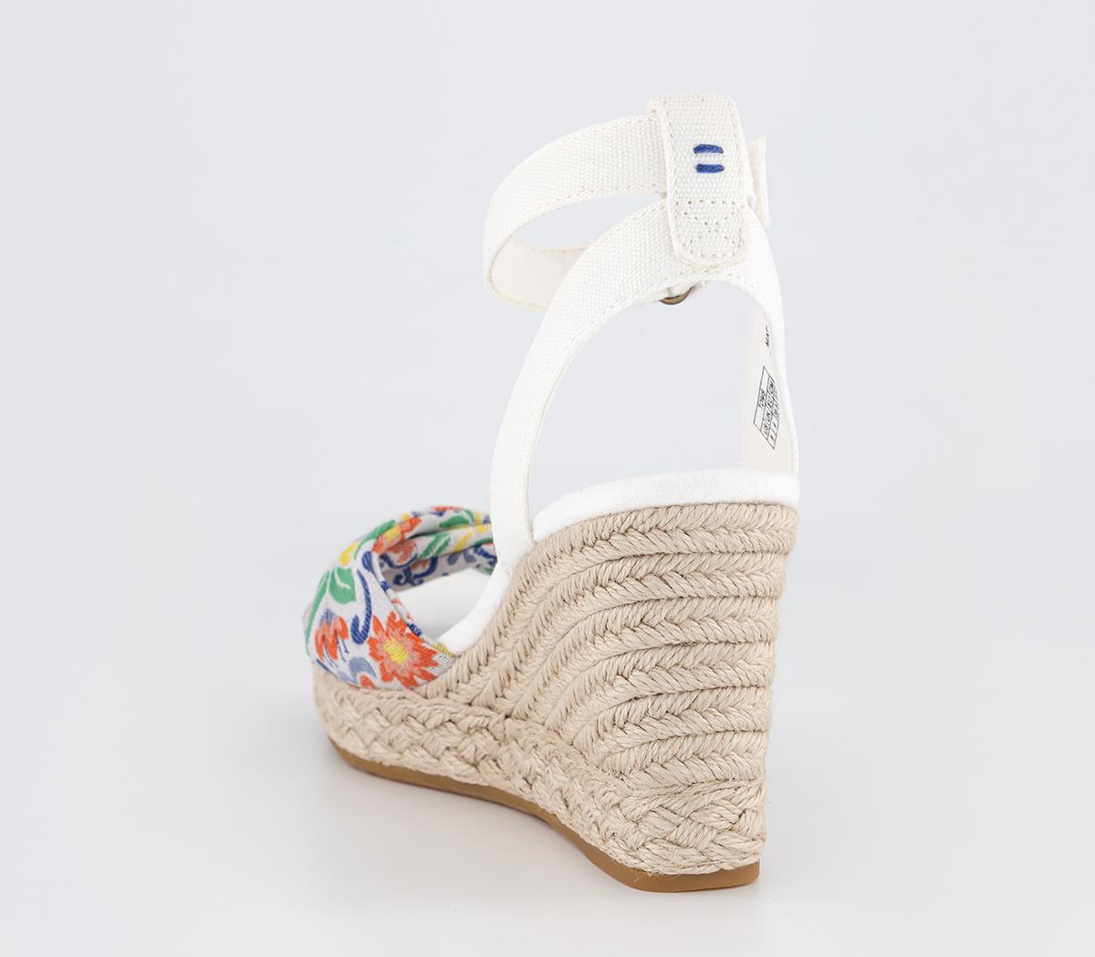 TOMSMarisela Wedge SandalsMediterranean Jacquard