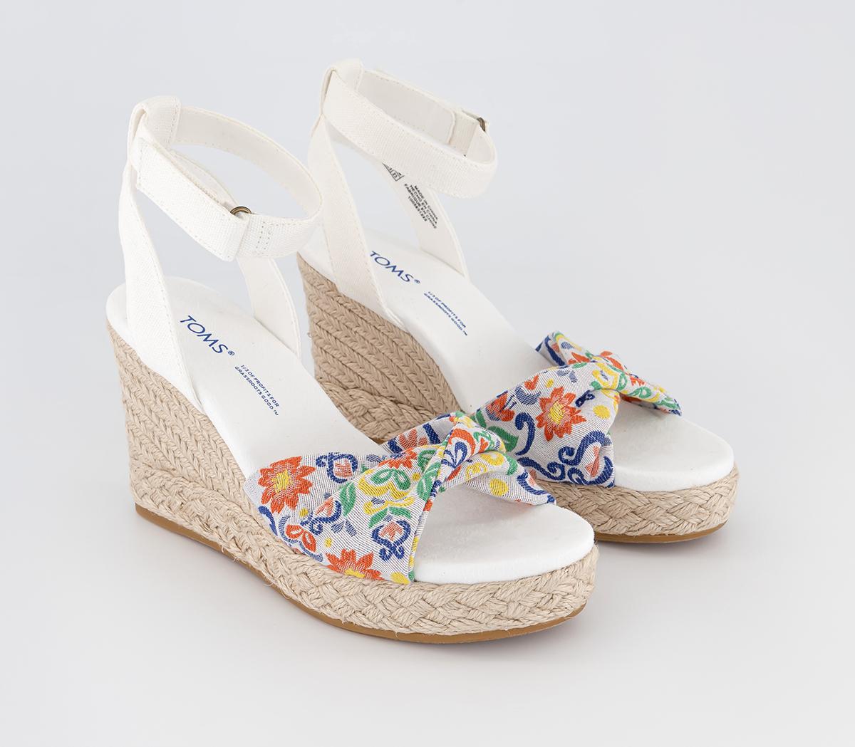 TOMSMarisela Wedge SandalsMediterranean Jacquard