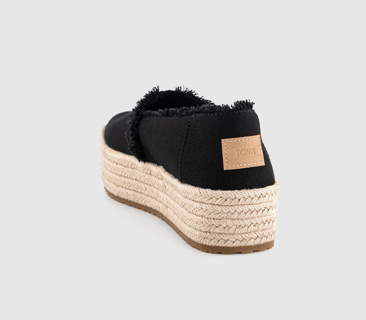 TOMSValencia Espadrille Slip Ons TOMSValencia Espadrille Slip OnsBlack