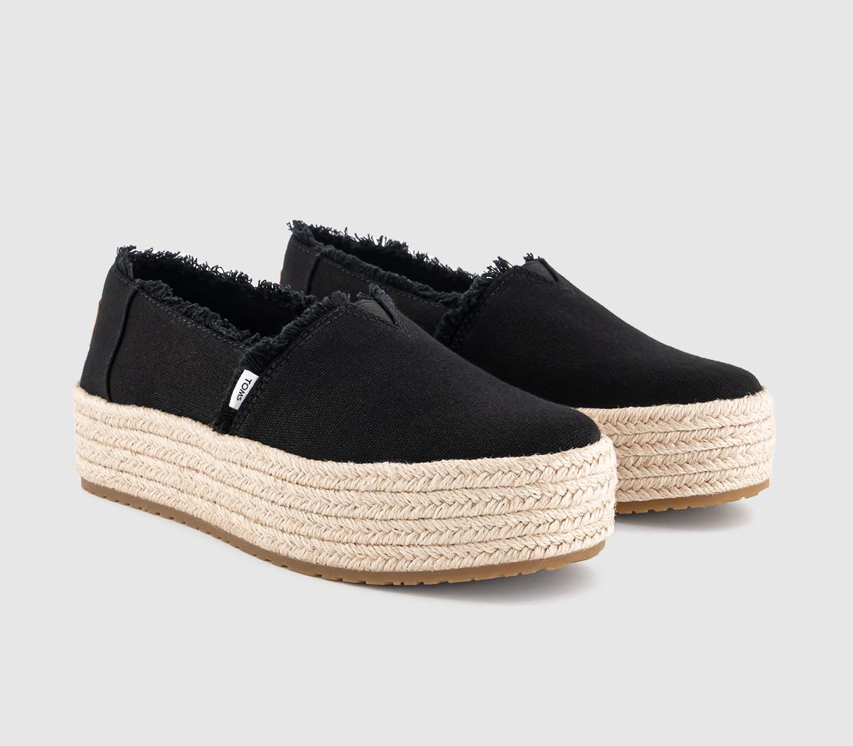 TOMSValencia Espadrille Slip Ons TOMSValencia Espadrille Slip OnsBlack