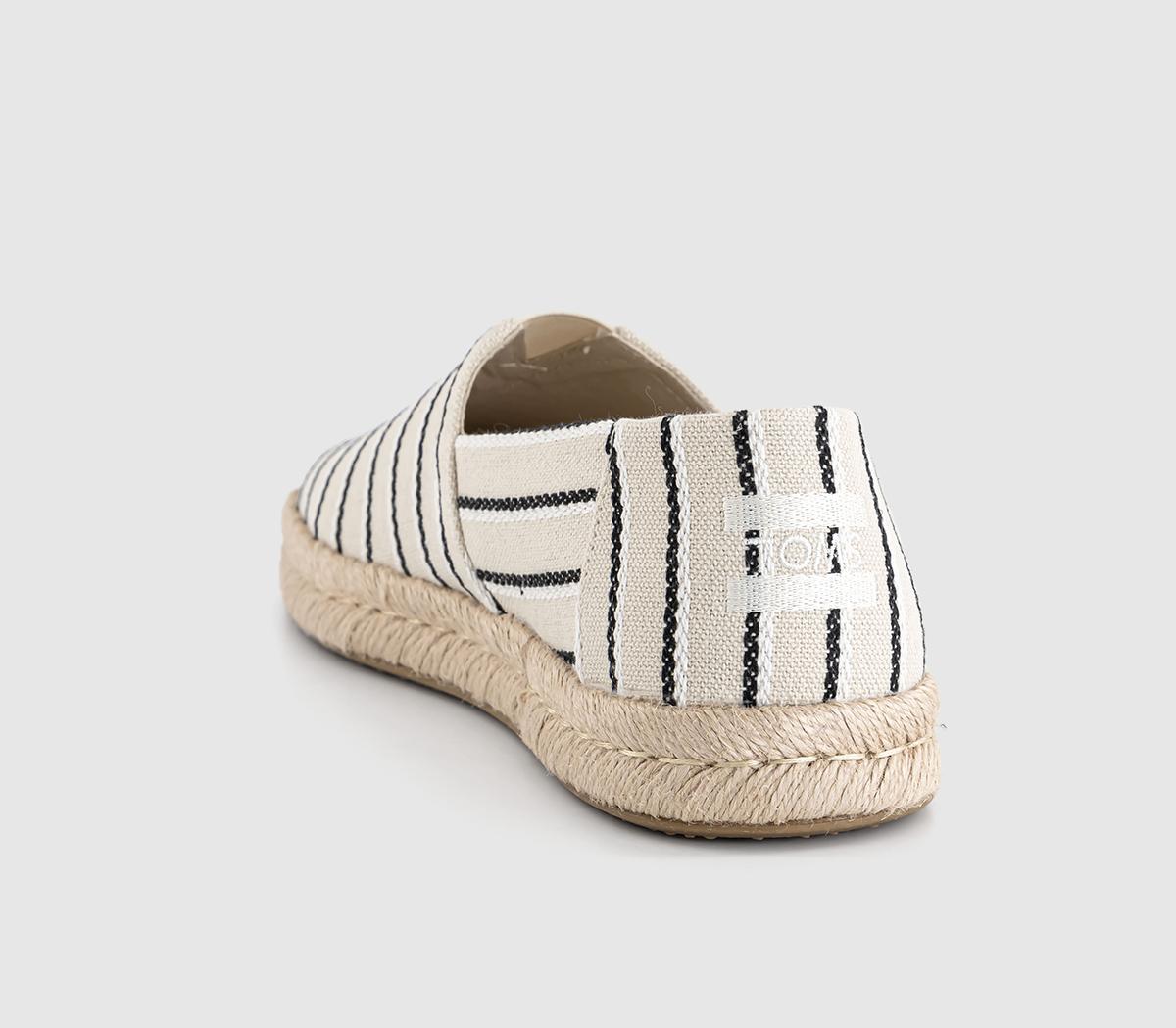 TOMSAlpargata Rope 2.0 ShoesFog Woven Stripes