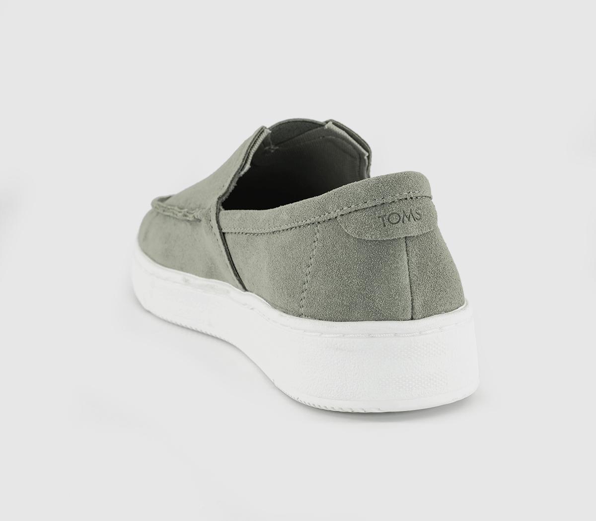 TOMSTrvl Lite LoafersVetiver Grey Suede