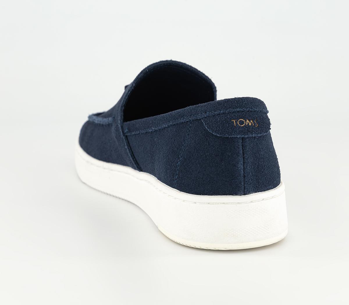 TOMSTrvl Lite Penny LoafersNavy Suede
