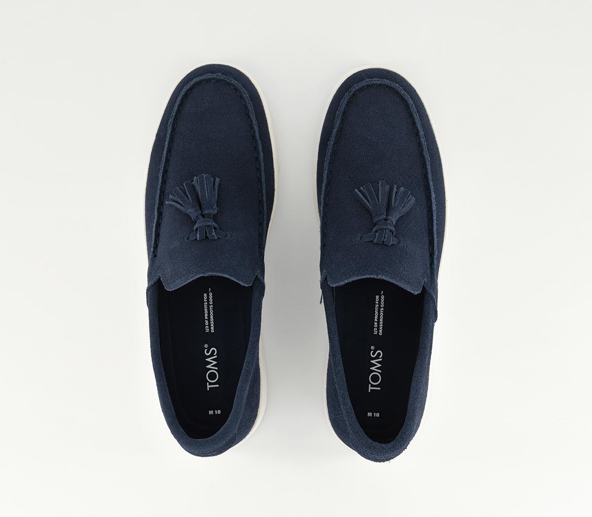 TOMSTrvl Lite Penny LoafersNavy Suede