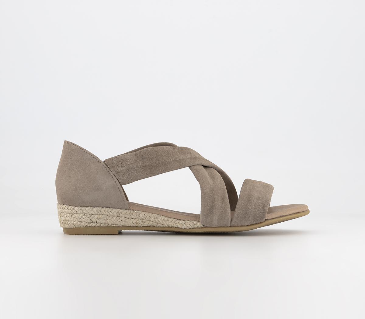 Office cheap suede sandals