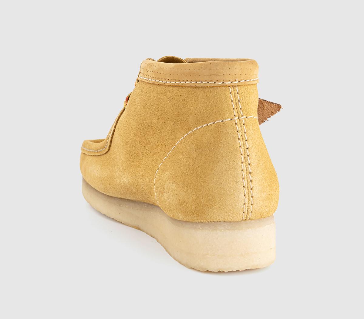 Clarks OriginalsClarks Originals Men's Wallabee Boots Clarks OriginalsClarks Originals Men's Wallabee BootsGolden Tan