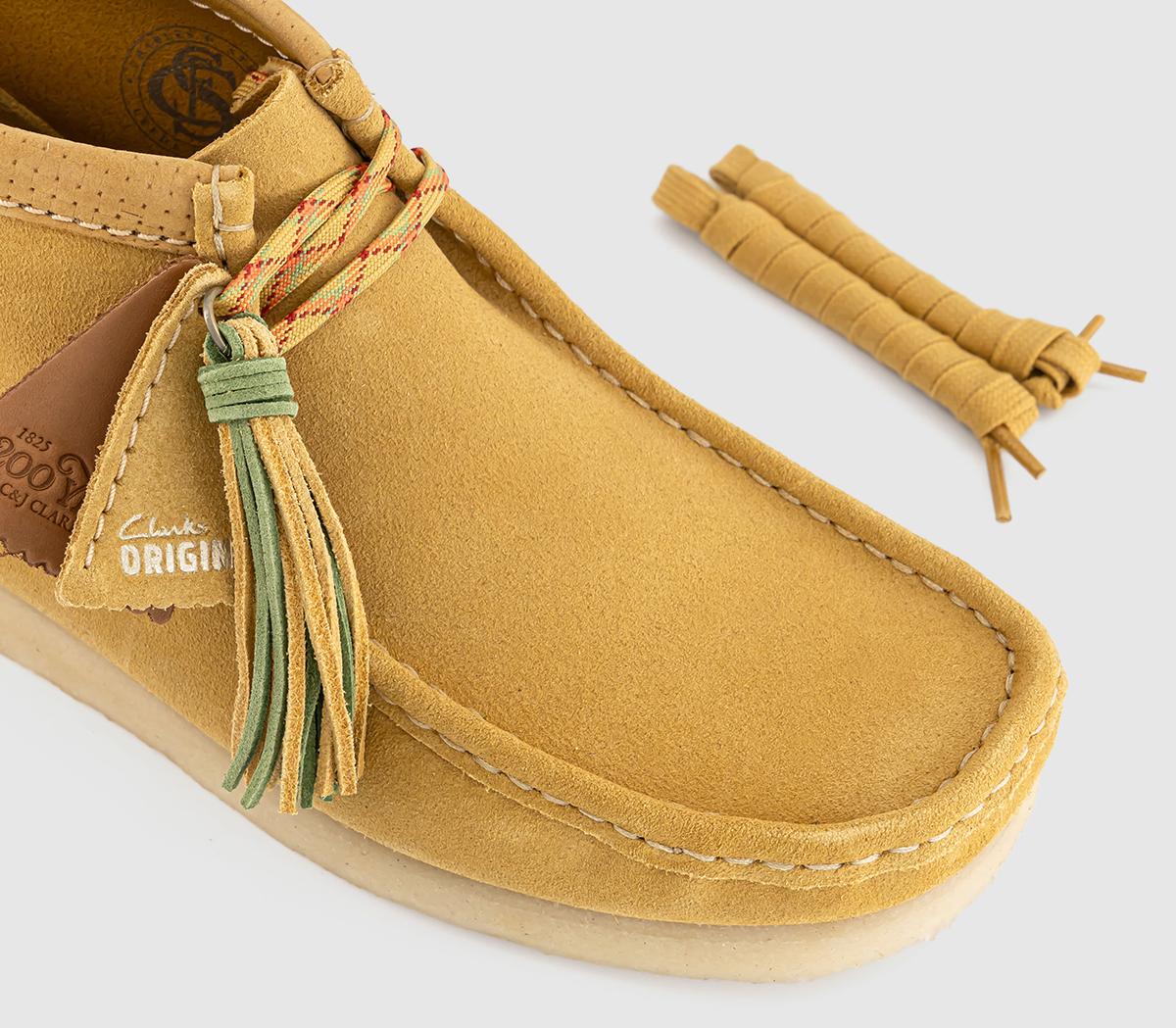 Clarks OriginalsClarks Originals Men's Wallabee Boots Clarks OriginalsClarks Originals Men's Wallabee BootsGolden Tan
