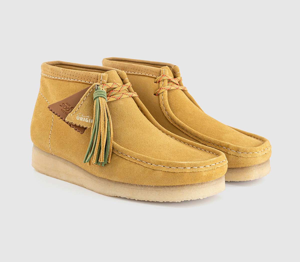 Clarks OriginalsClarks Originals Men's Wallabee Boots Clarks OriginalsClarks Originals Men's Wallabee BootsGolden Tan
