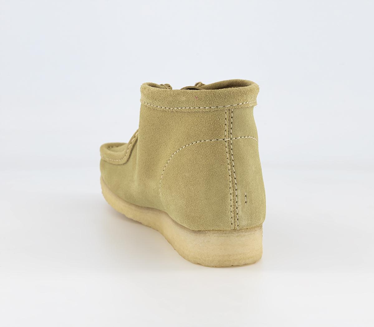 Clarks Originals Clarks Originals Mens Wallabee Boot Clarks Originals Clarks Originals Mens Wallabee Boot Maple Suede