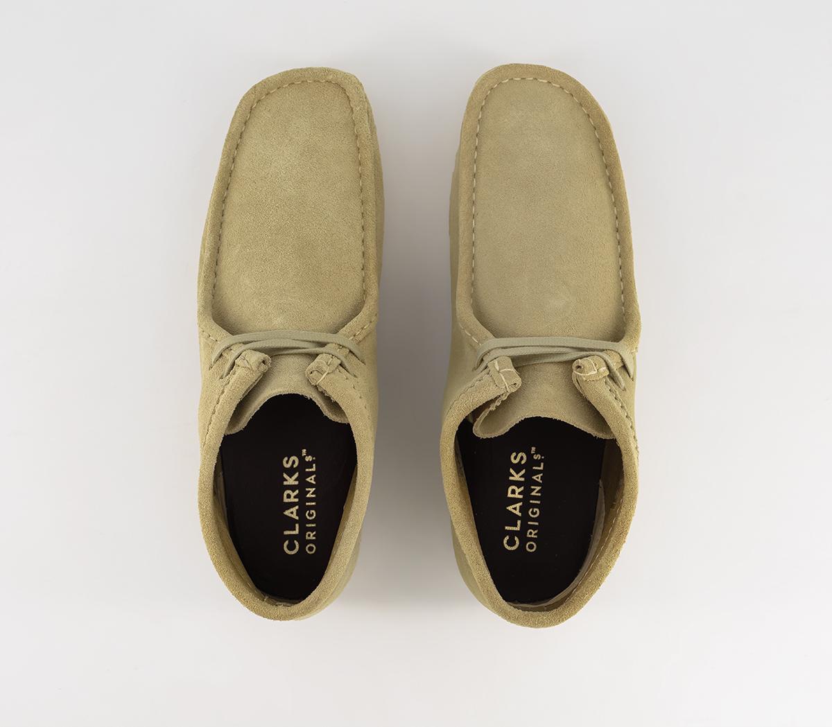 Clarks Originals Clarks Originals Mens Wallabee Boot Clarks Originals Clarks Originals Mens Wallabee Boot Maple Suede