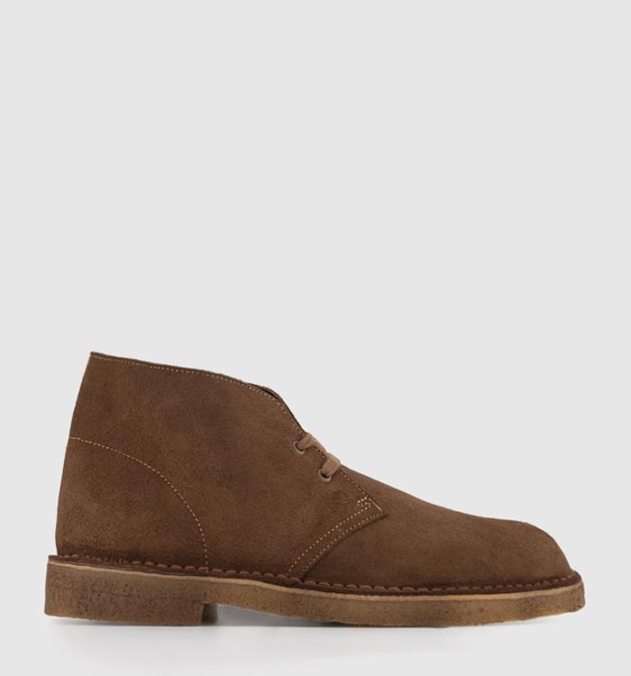 Mens leather best sale desert boots uk