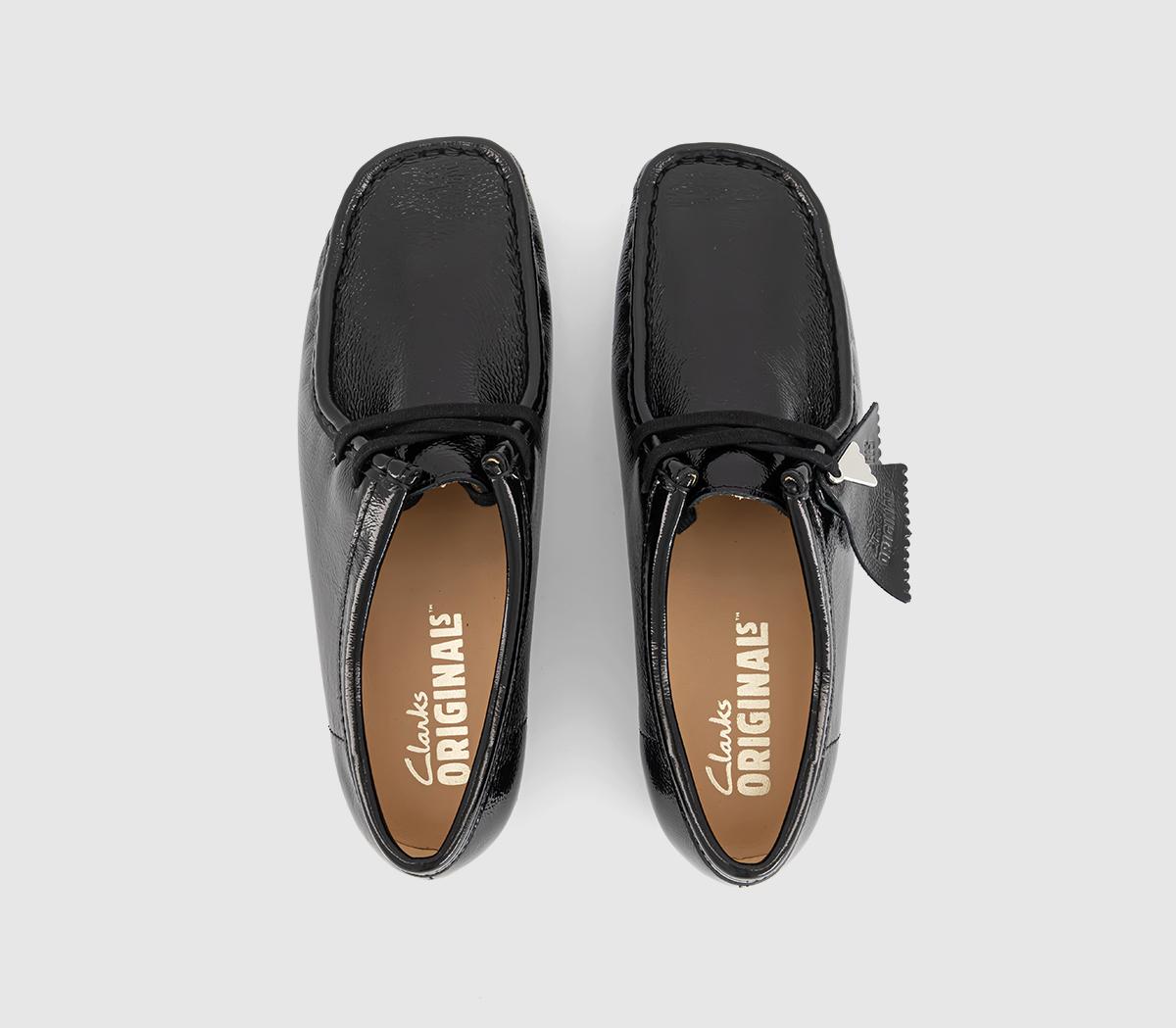 Clarks OriginalsClarks Originals Womens WallabeesBlack Patent