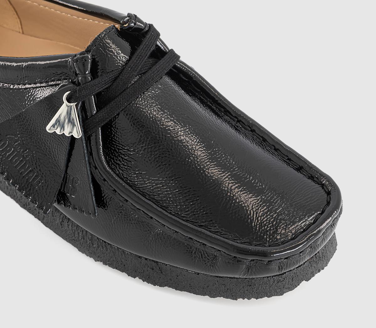 Clarks OriginalsClarks Originals Womens WallabeesBlack Patent