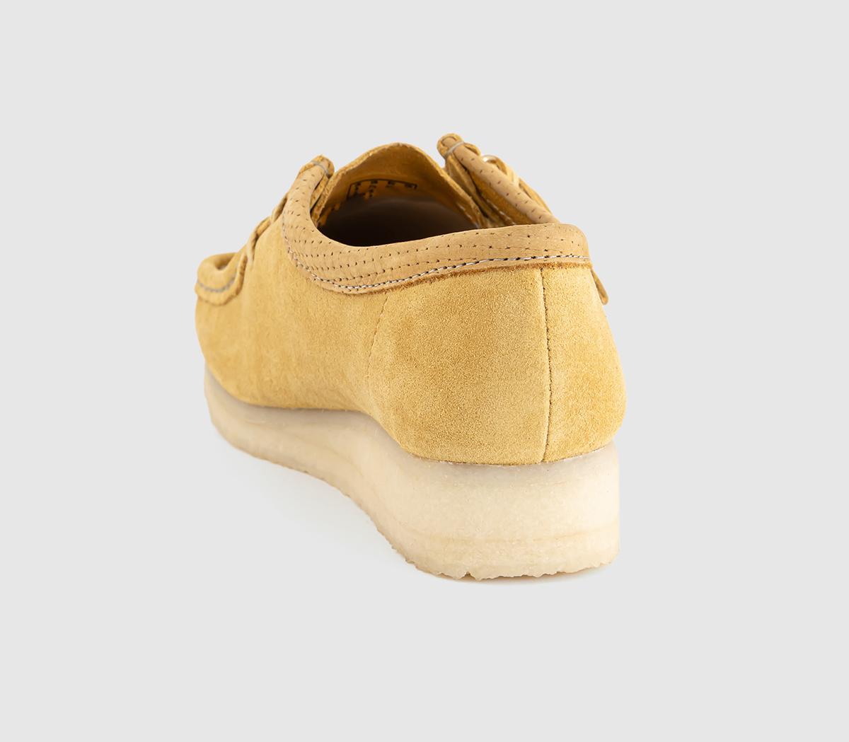 Clarks OriginalsClarks Originals Womens Wallabee ShoesGolden Tan