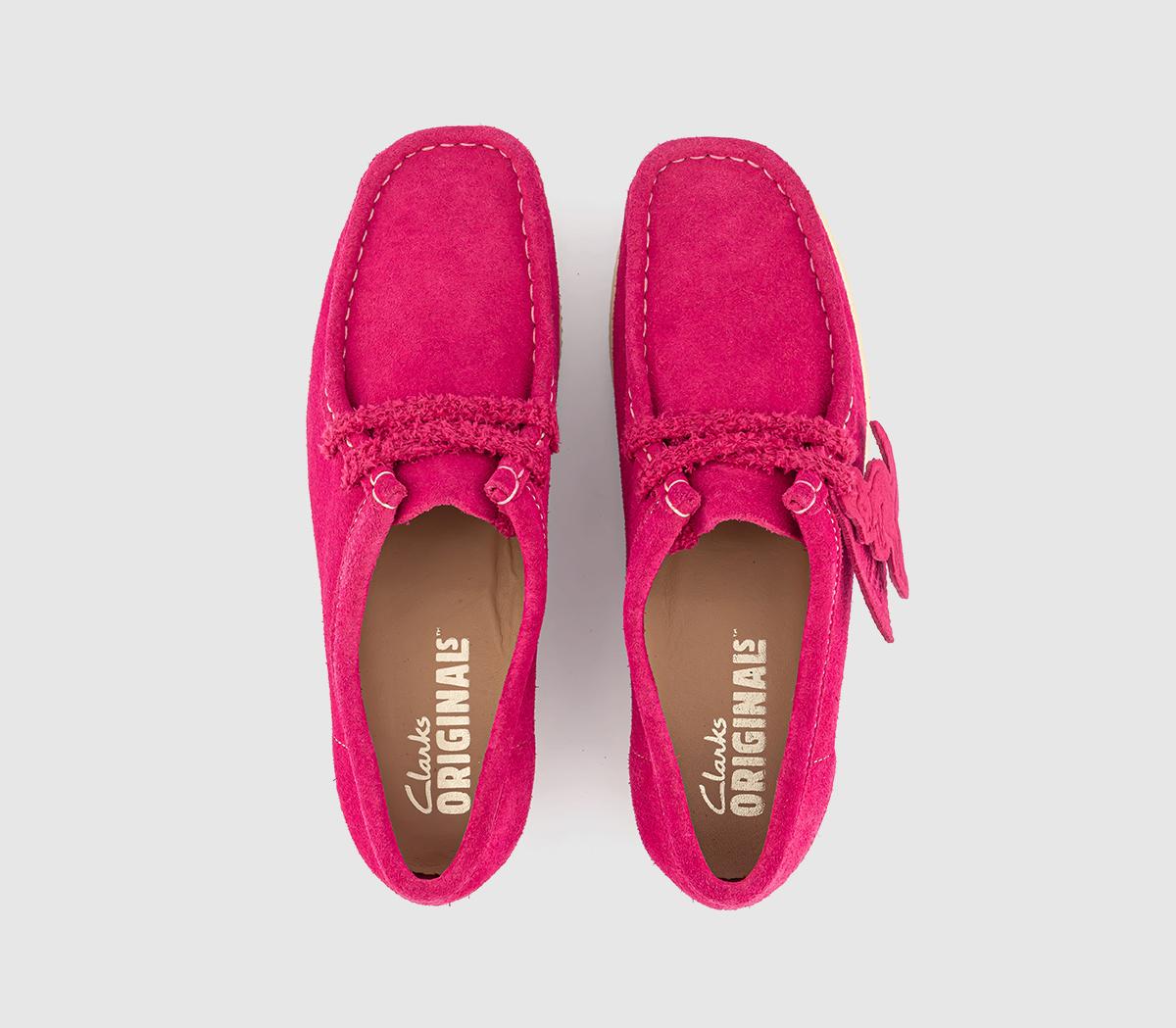 Clarks OriginalsClarks Originals Womens WallabeesPink