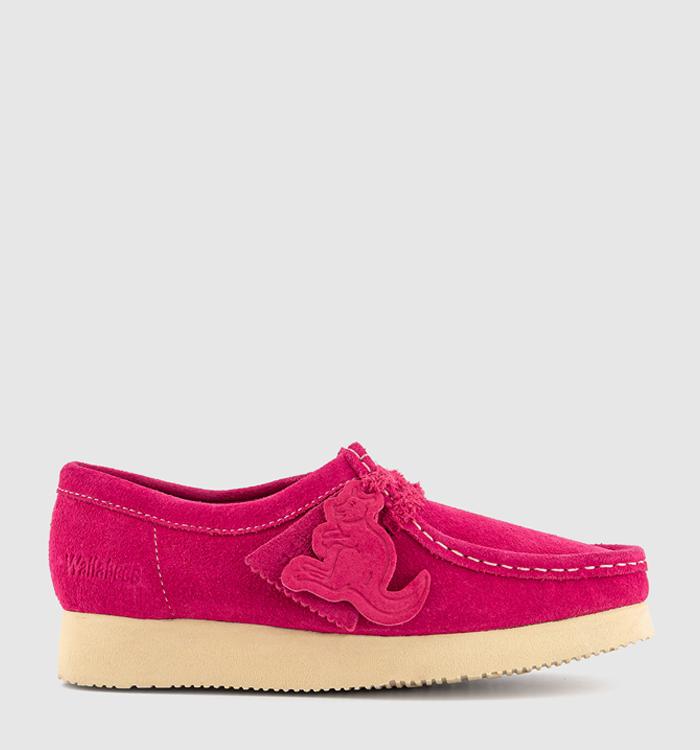 Clarks Originals Clarks Originals Womens Wallabees Pink