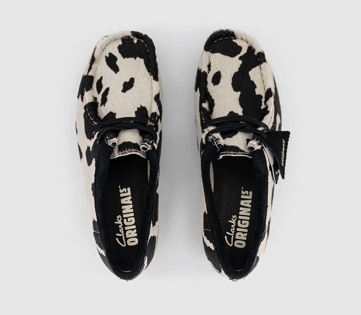 Clarks OriginalsClarks Originals Womens Wallabees Clarks OriginalsClarks Originals Womens WallabeesCow Print Hair On
