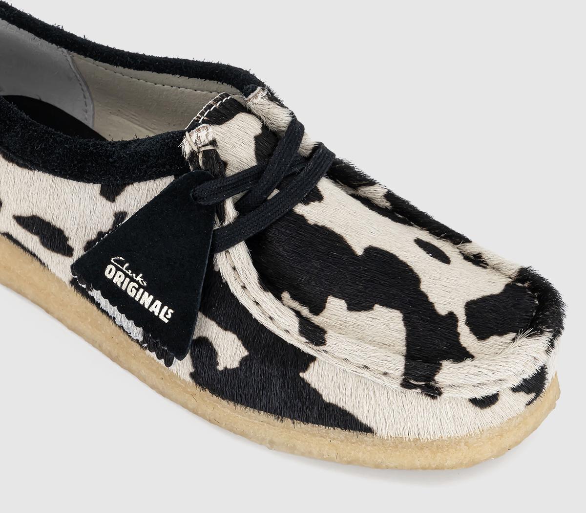 Clarks OriginalsClarks Originals Womens Wallabees Clarks OriginalsClarks Originals Womens WallabeesCow Print Hair On