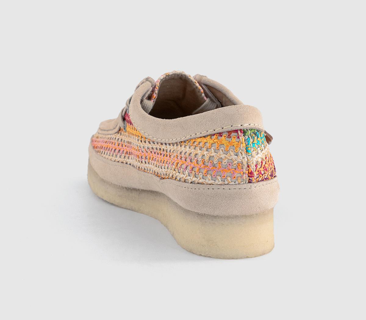 Clarks OriginalsClarks Originals Women's Wallabee ShoesMulticolour Raffia
