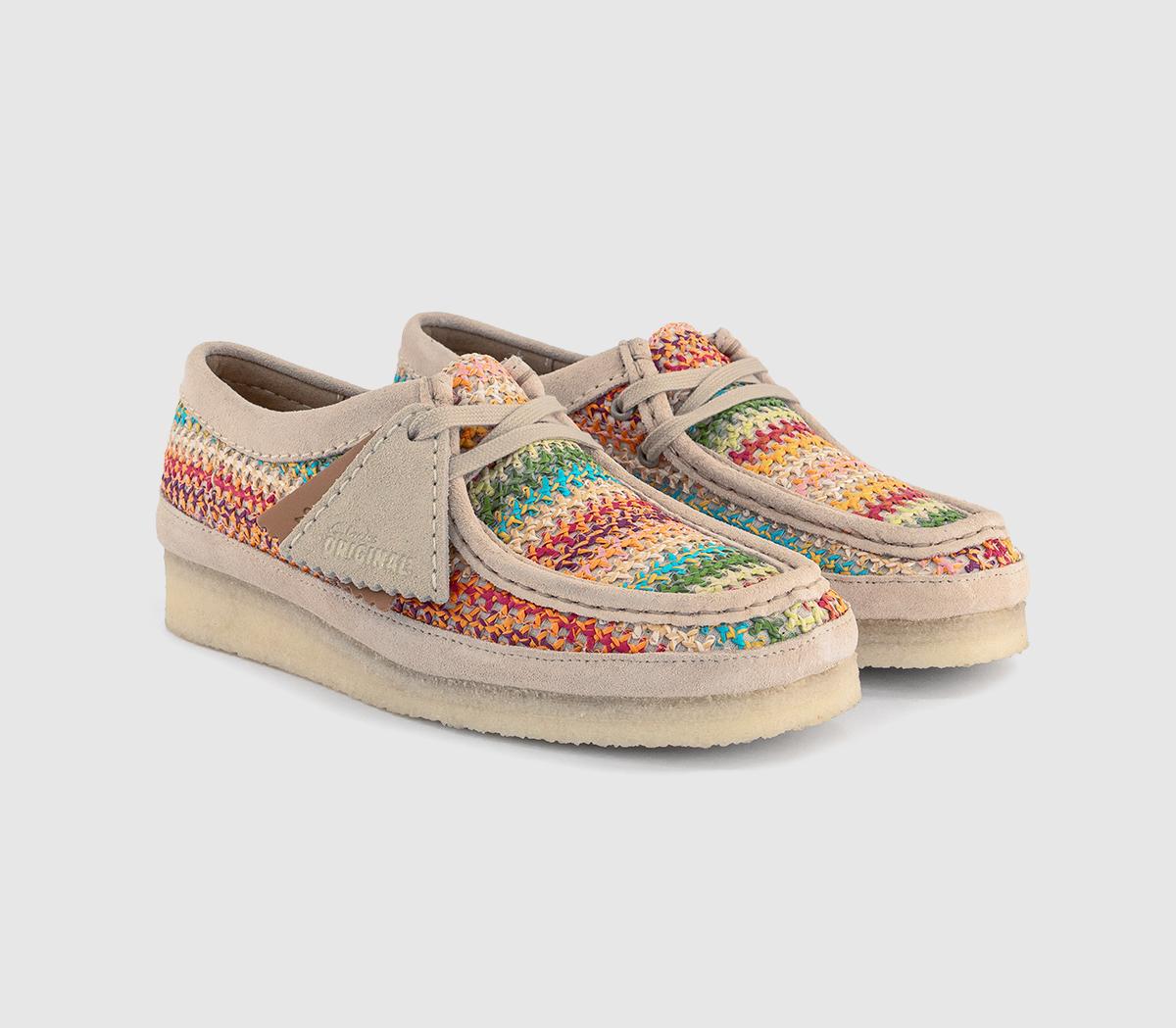 Clarks OriginalsClarks Originals Women's Wallabee ShoesMulticolour Raffia
