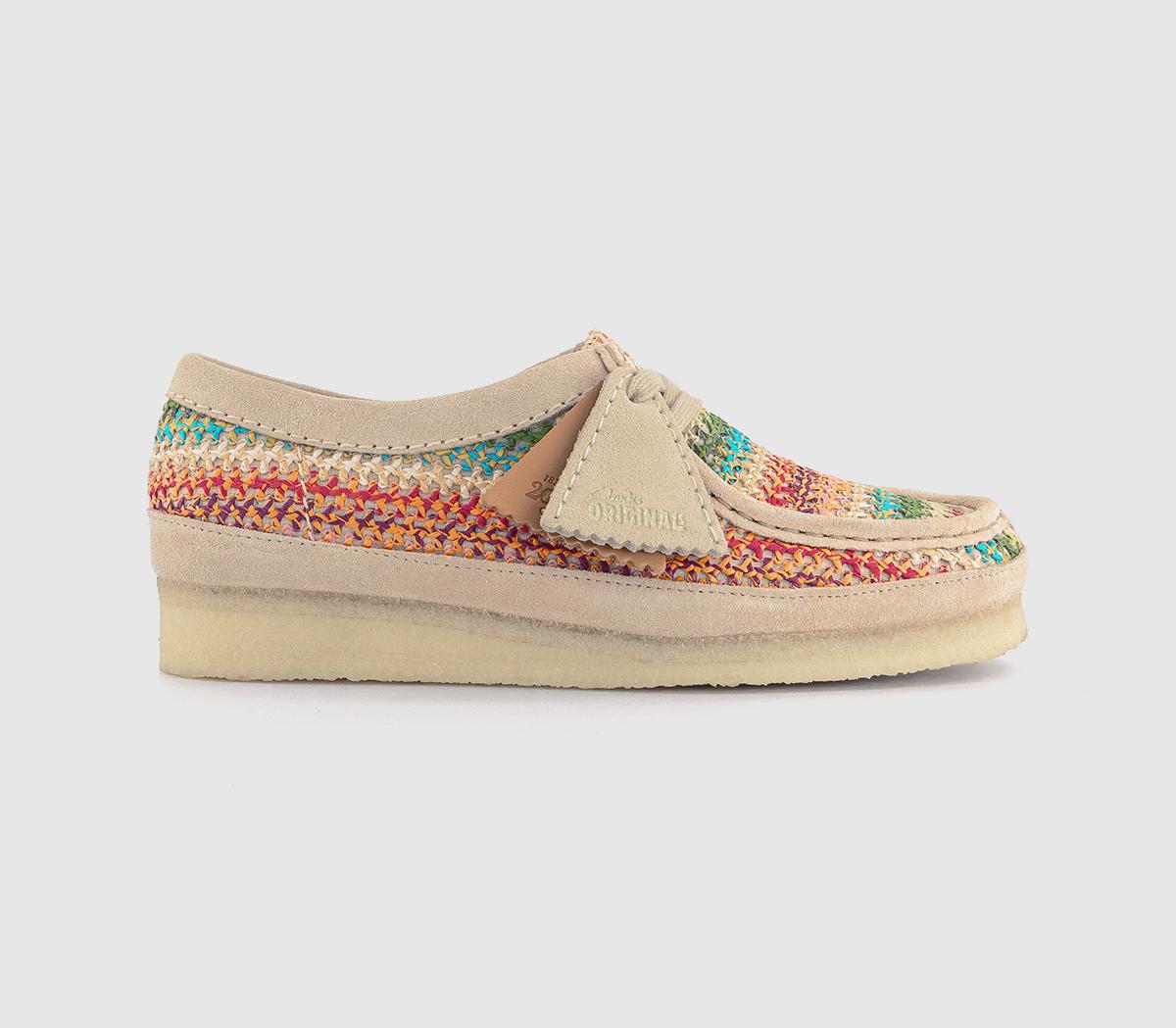 Clarks OriginalsClarks Originals Women's Wallabee ShoesMulticolour Raffia