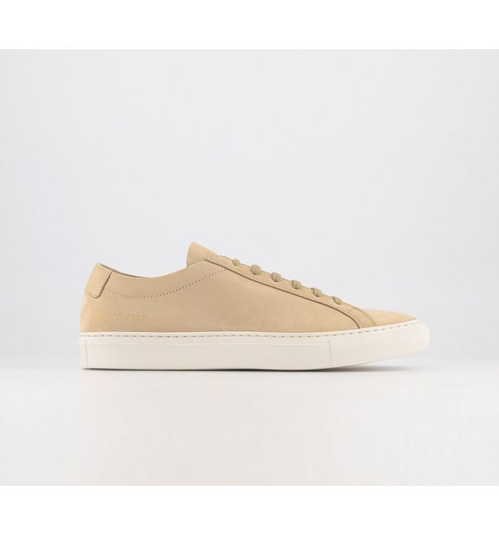 Common Projects Achilles Low Trainers Off White Leather