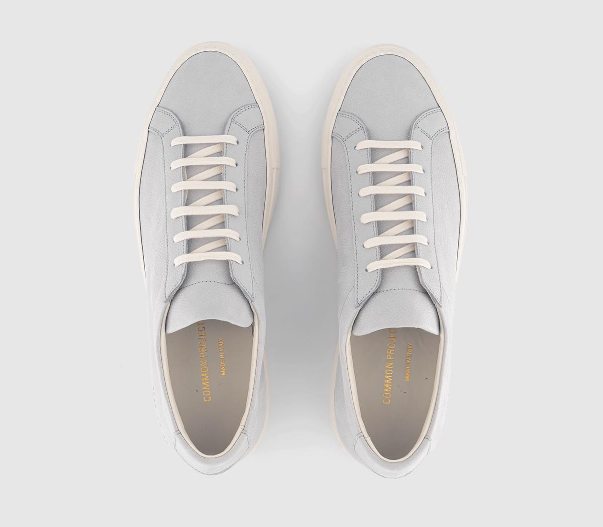 Common ProjectsAchilles Low Nubuck TrainersGrey White
