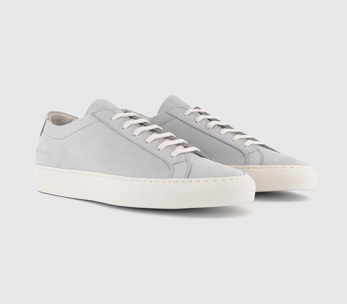 Common ProjectsAchilles Low Nubuck TrainersGrey White