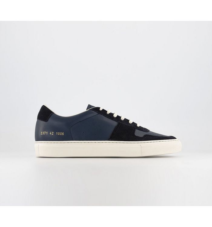 Common Projects Bball Summer Trainers Blue Leather