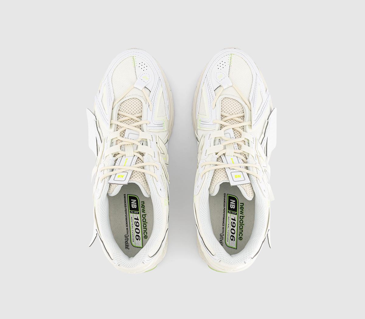 New Balance 1906 White White Mint Flash - Unisex Sports