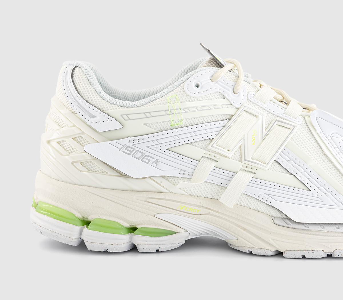 New Balance 1906 White White Mint Flash - Unisex Sports