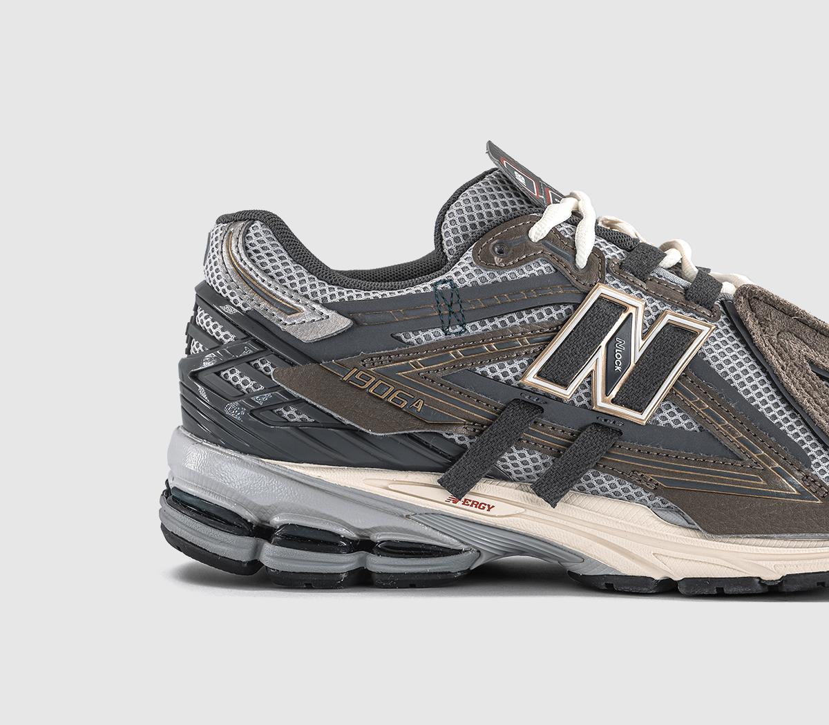 New Balance1906 TrainersThunder Brown Slate Grey
