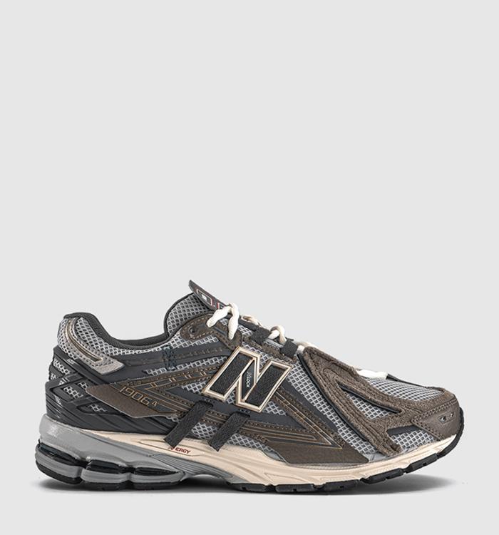 New Balance 1906 Trainers Thunder Brown Slate Grey