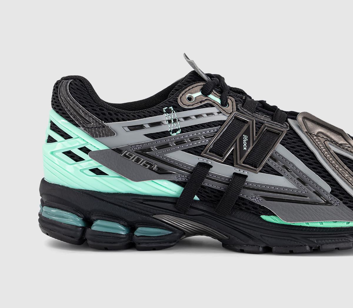 New Balance1906Black Bright Mint