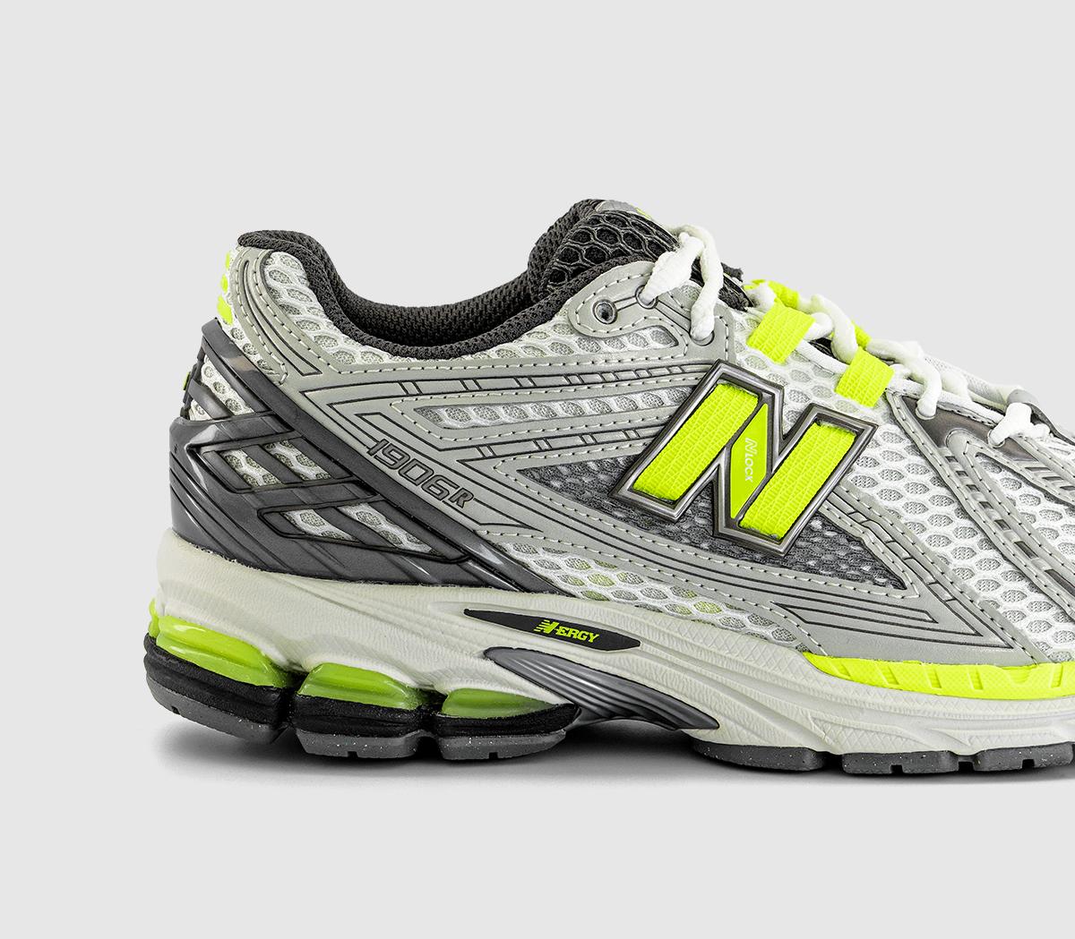 New Balance1906 TrainersLight Silver Metallic  Alkaline Green