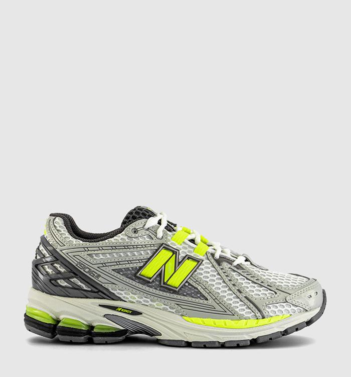 New Balance 1906 Trainers Light Silver Metallic  Alkaline Green