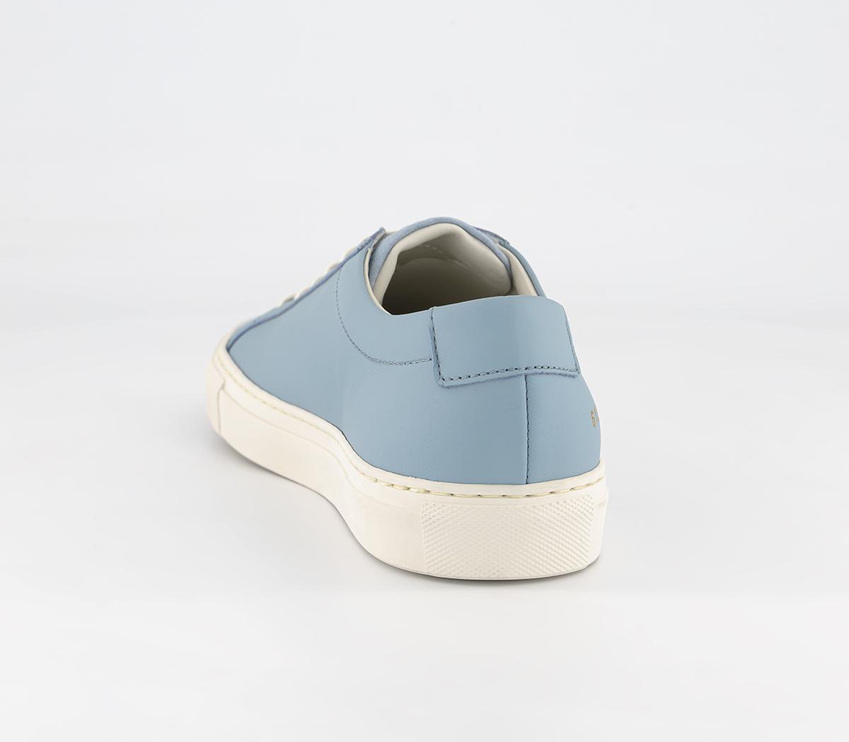 Common ProjectsAchilles Suede And Leather Trainers Powder Blue