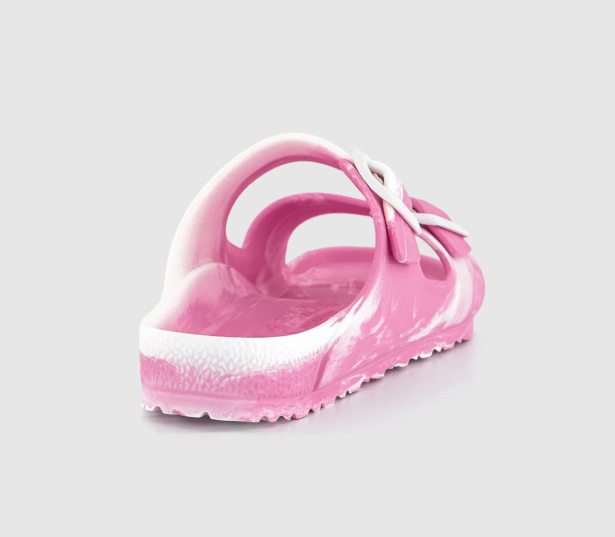 BIRKENSTOCKArizona Eva Kids Sandals BIRKENSTOCKArizona Eva Kids SandalsCandy Pink White Mix