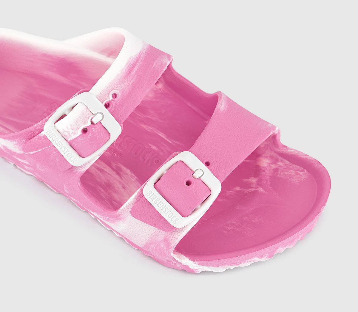 BIRKENSTOCKArizona Eva Kids Sandals BIRKENSTOCKArizona Eva Kids SandalsCandy Pink White Mix