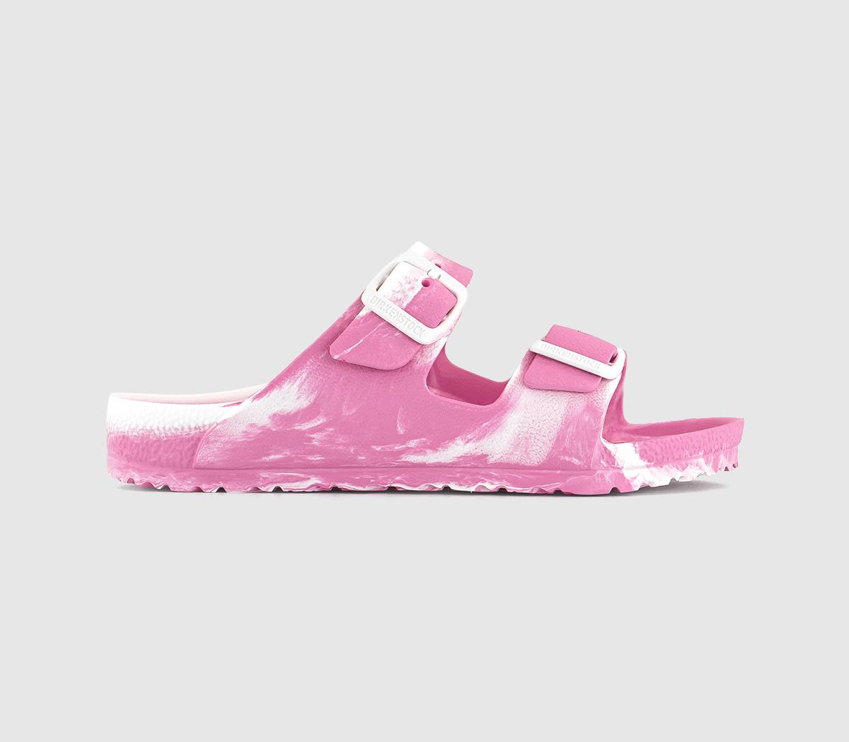 BIRKENSTOCKArizona Eva Kids Sandals BIRKENSTOCKArizona Eva Kids SandalsCandy Pink White Mix