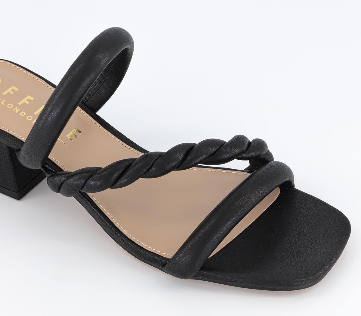 OFFICEMerry Plait Detail MulesBlack